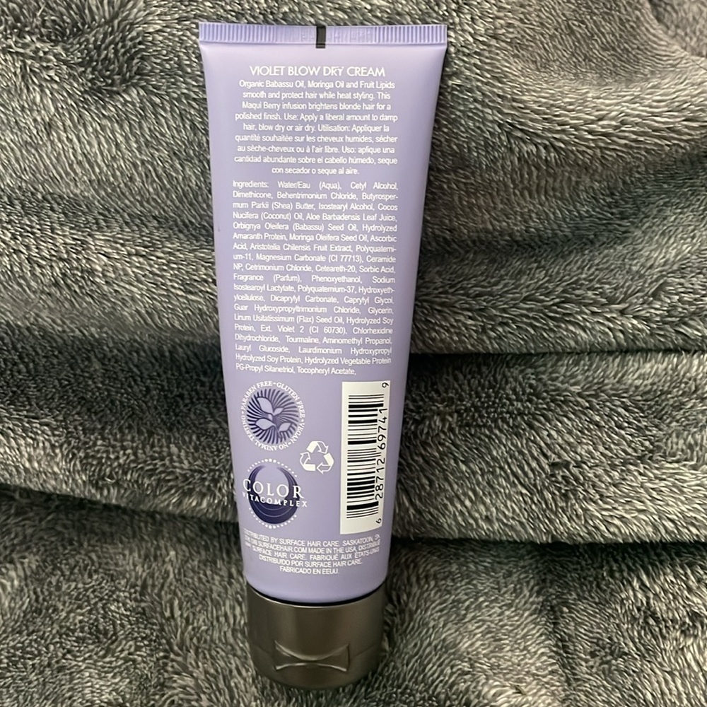 Surface violet blowdry cream four fluid ounces brighten, smooth, protect - Picture 4 of 5